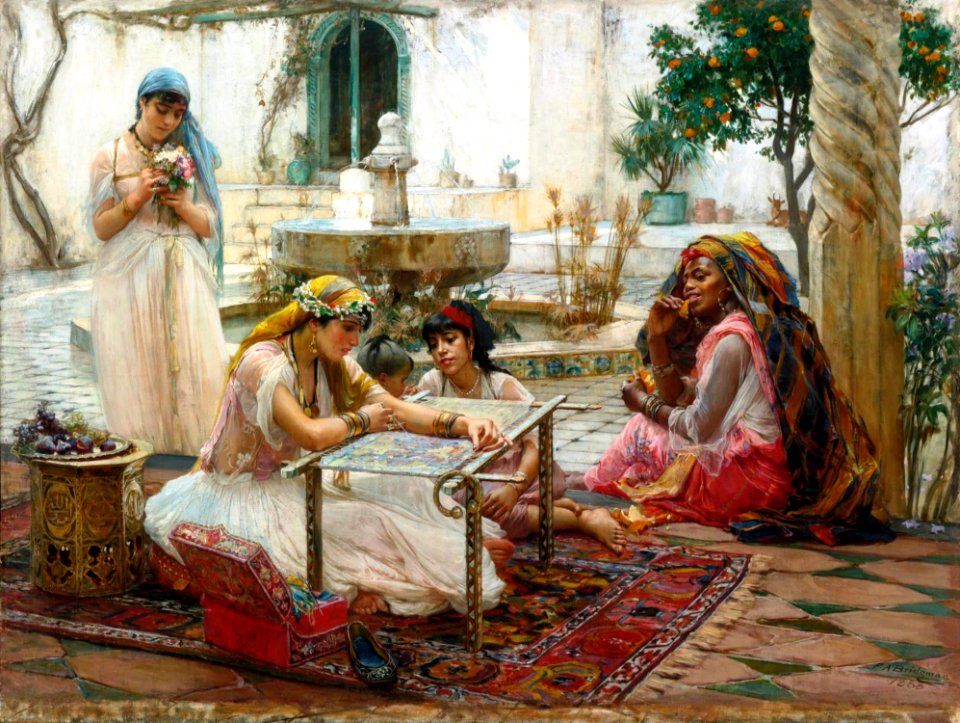 Une Ville De Campagne , Alger  - Frederick Arthur Bridgman