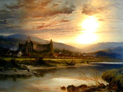 Tintern Abbey  - Benjamin Williams Leader