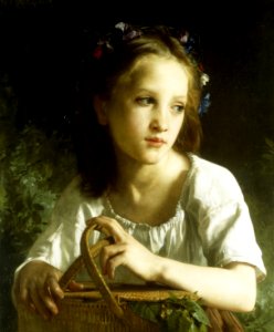 La petite Ophélie - William Adolphe Bouguereau