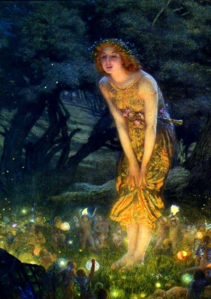 Midsummer Eve - Edward Robert Hughes
