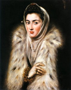 Lady in a Fur Wrap –  Sofonisba Anguissola