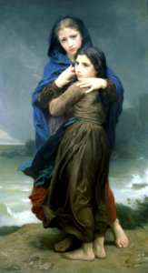 The Storm -- William  Bouguereau