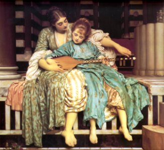Frederick Leighton - Music Lesson