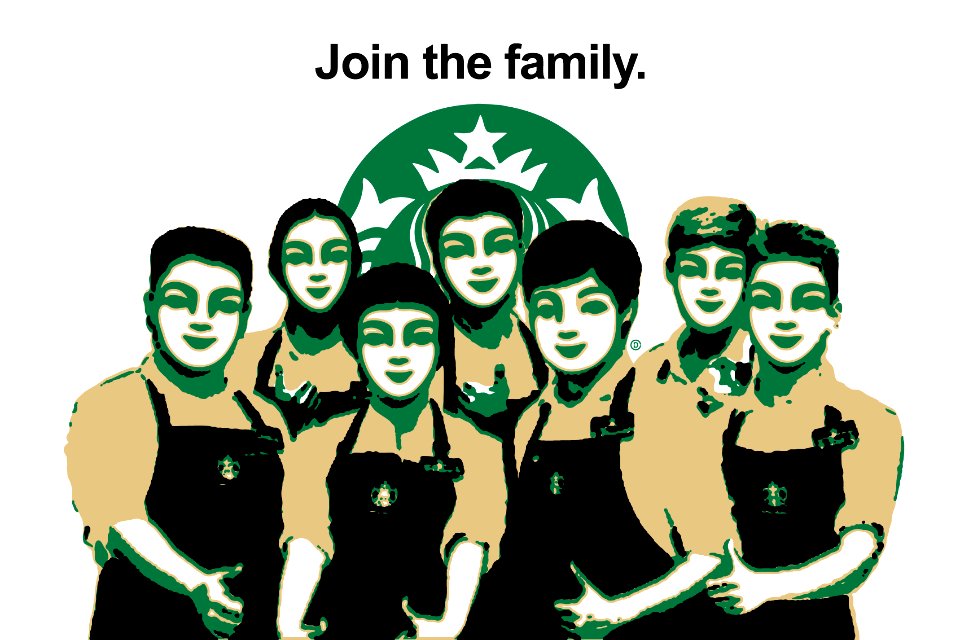 STARBUCKS. Free illustration for personal and commercial use.