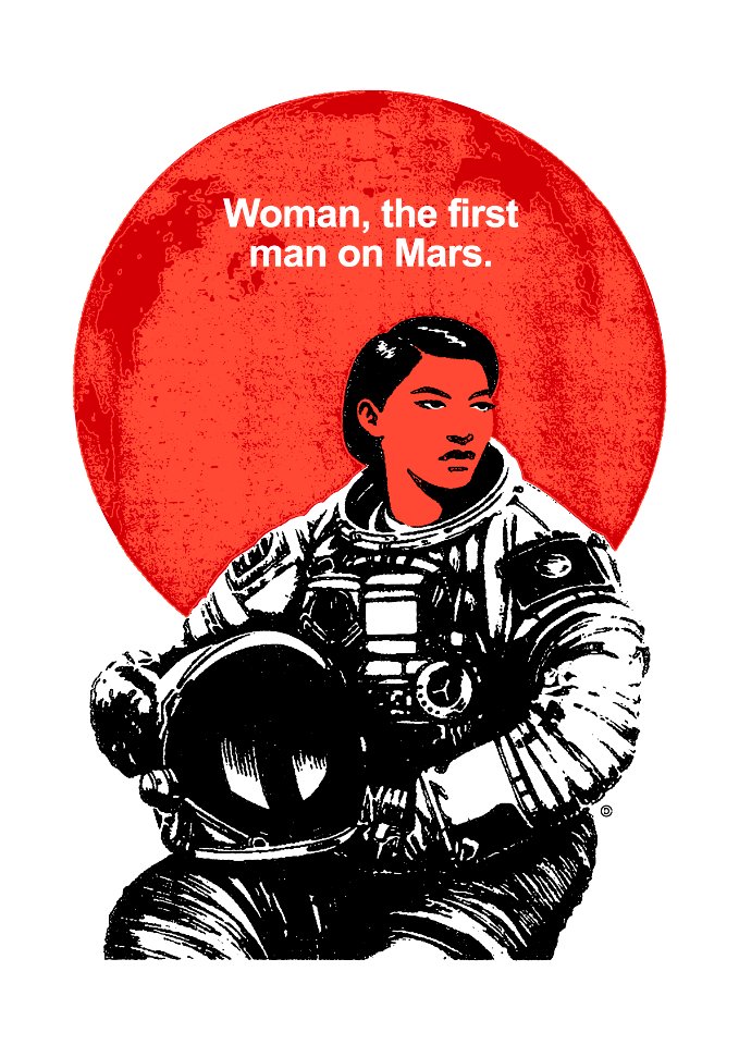 THE RED LADY