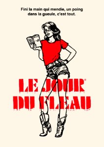 LE JOUR DU FLEAU. Free illustration for personal and commercial use.