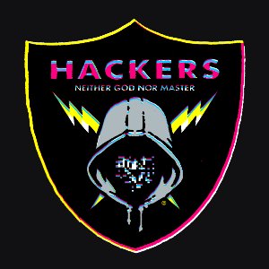 HACKERS. Free illustration for personal and commercial use.