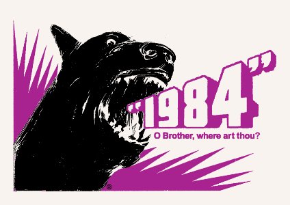 1984. Free illustration for personal and commercial use.