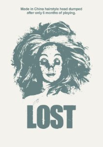 LOST. Free illustration for personal and commercial use.