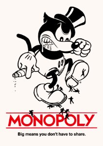 MONOPOLY. Free illustration for personal and commercial use.
