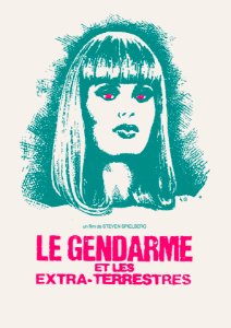 LE GENDARME ET LES EXTRA-TERRESTRES. Free illustration for personal and commercial use.