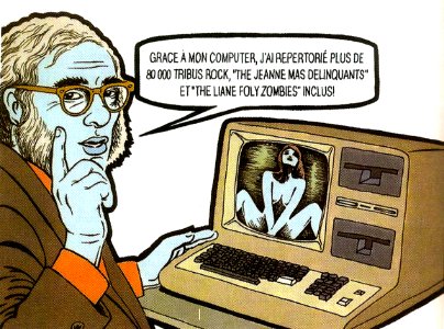 ISAAC ASIMOV (commissioned work) 1999. Free illustration for personal and commercial use.