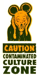 CONTAMINATED CULTURE. Free illustration for personal and commercial use.
