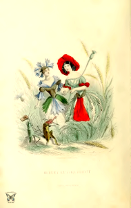 Bleuet et coquelicot, cornflower and poppy (1867)