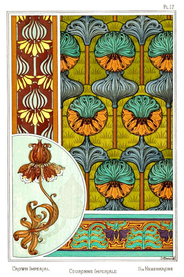 Crown imperial, couronne imperial, die nebenkrone  (1896)