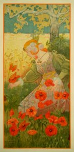 Summer by Alexandre de Riquer (1899)