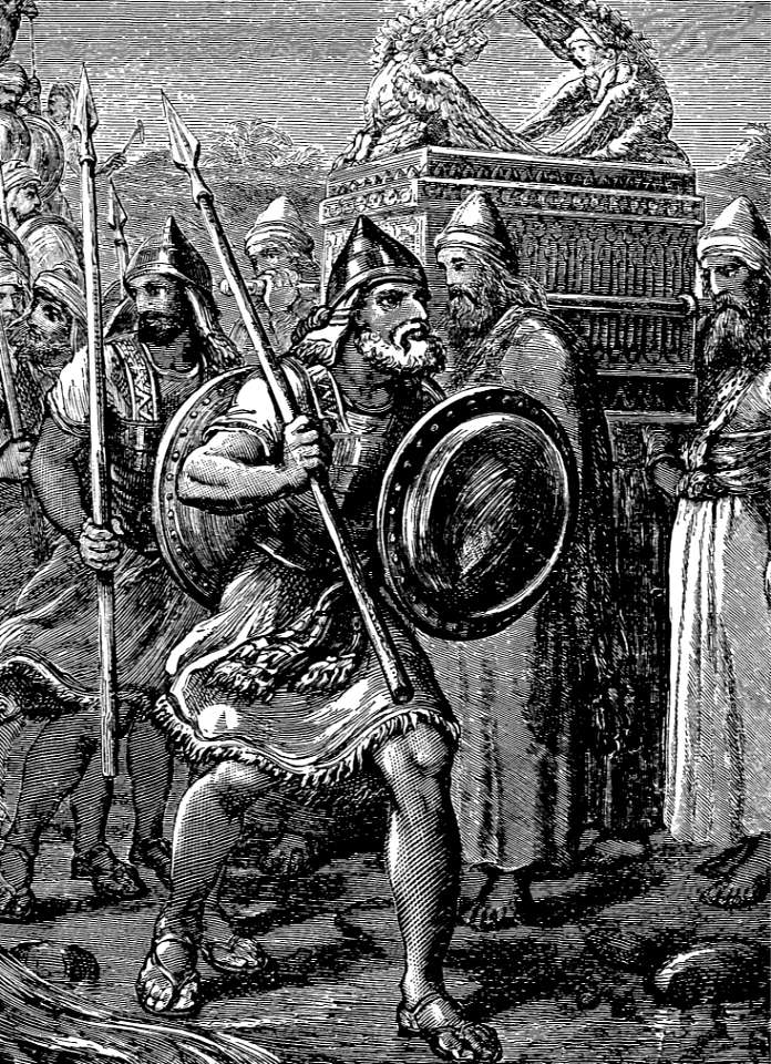 42 Passing through Jordan with the Ark