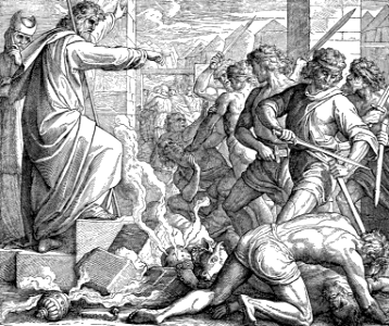 39 Through Moses the Lord punishes Israels Idolatry
