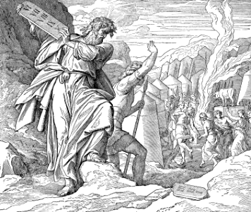 38 Moses breaks the Tables of the Law