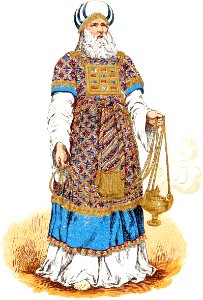 03 The High Priest in his robes of Glory and Beauty (color)