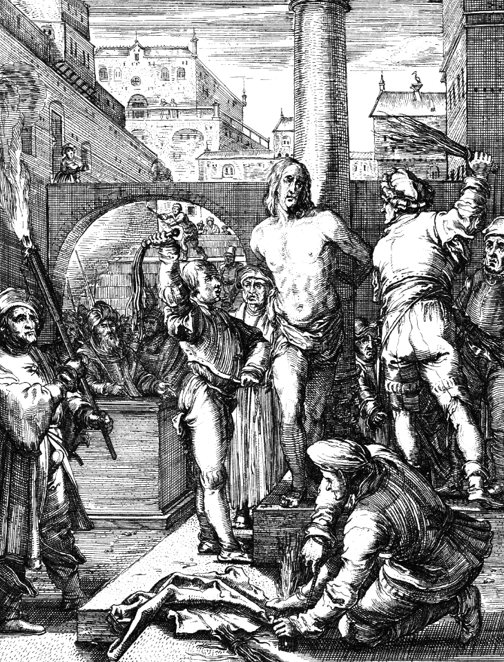15 Being Scourged