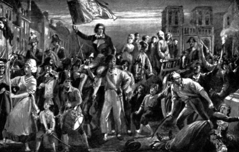 20 Street Scene in Paris during the French Revolution