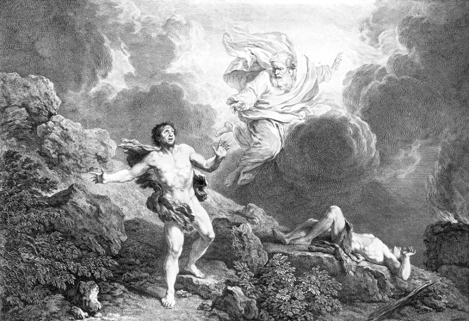 04 God speaks to Cain after he kills his brother Abel