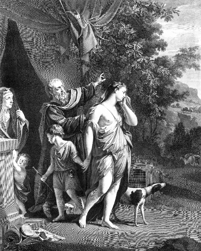 10 Hagar and Ishmael are sent away