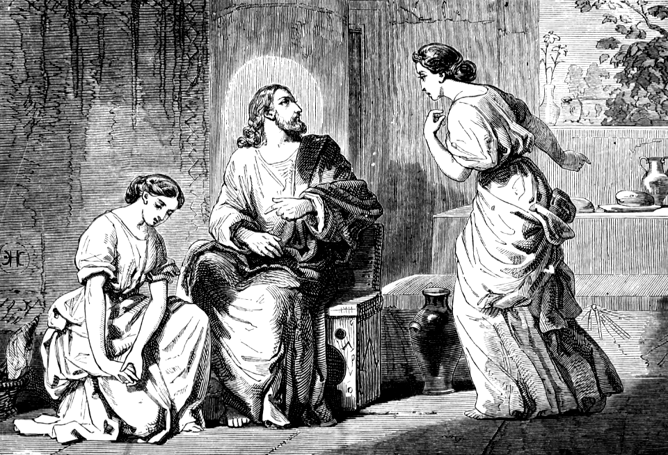 24 Jesus at the Home of Mary and Martha