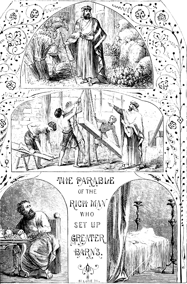 18 Luke 12 The Parable of the Rich Man who set up Greater Barns