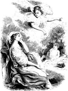 02 An Angel appears to Hagar and Ishmael
