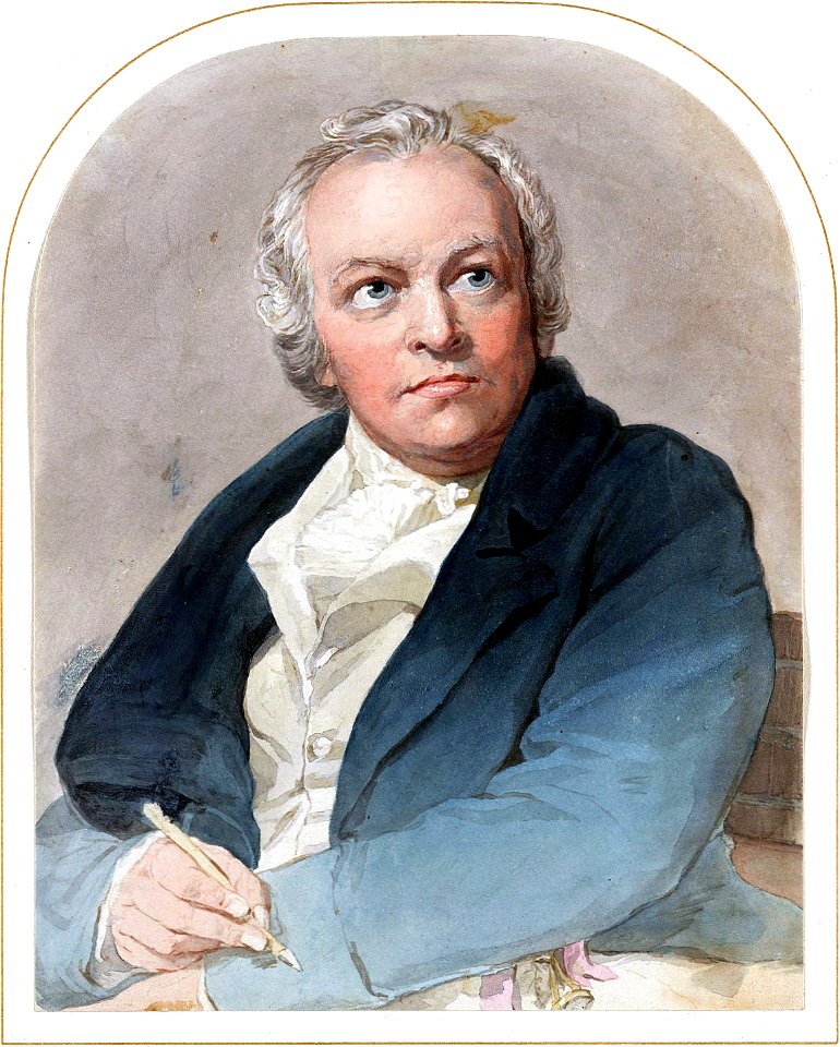 Portrait of William Blake (Thomas Phillips 1807)