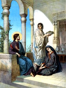 15 Jesus at the House of Mary and Martha