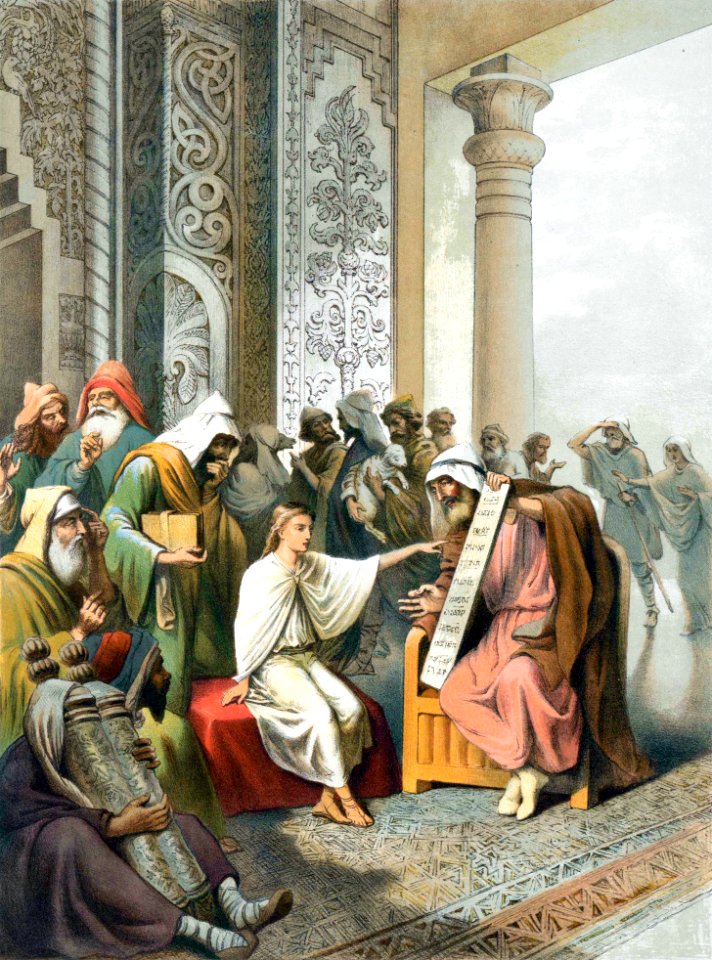 01 Jesus as a Boy in the Temple with the Doctors