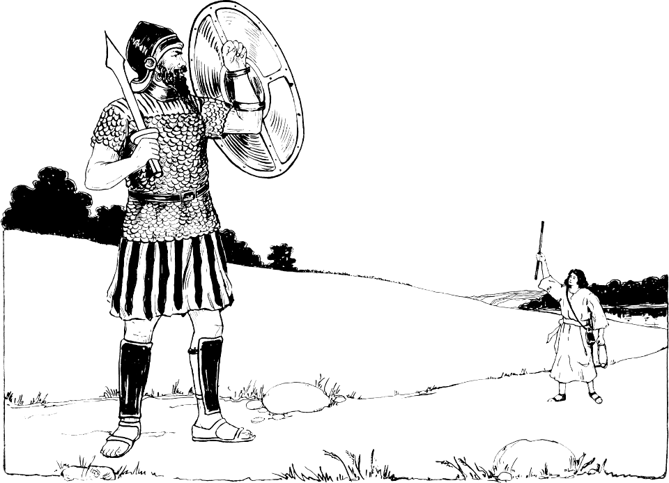 10 David and Goliath