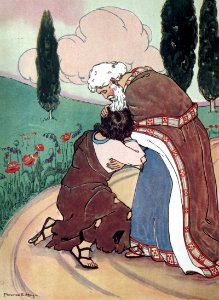 10 The Father runs out to meet the Prodigal Son (color)