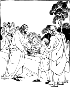 07 The Boy with the Loaves and Fishes (feeding Five Thousand)