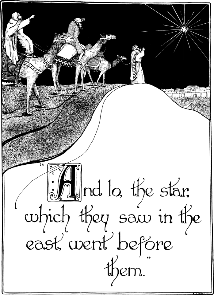 02 Wise Men following star (full page)