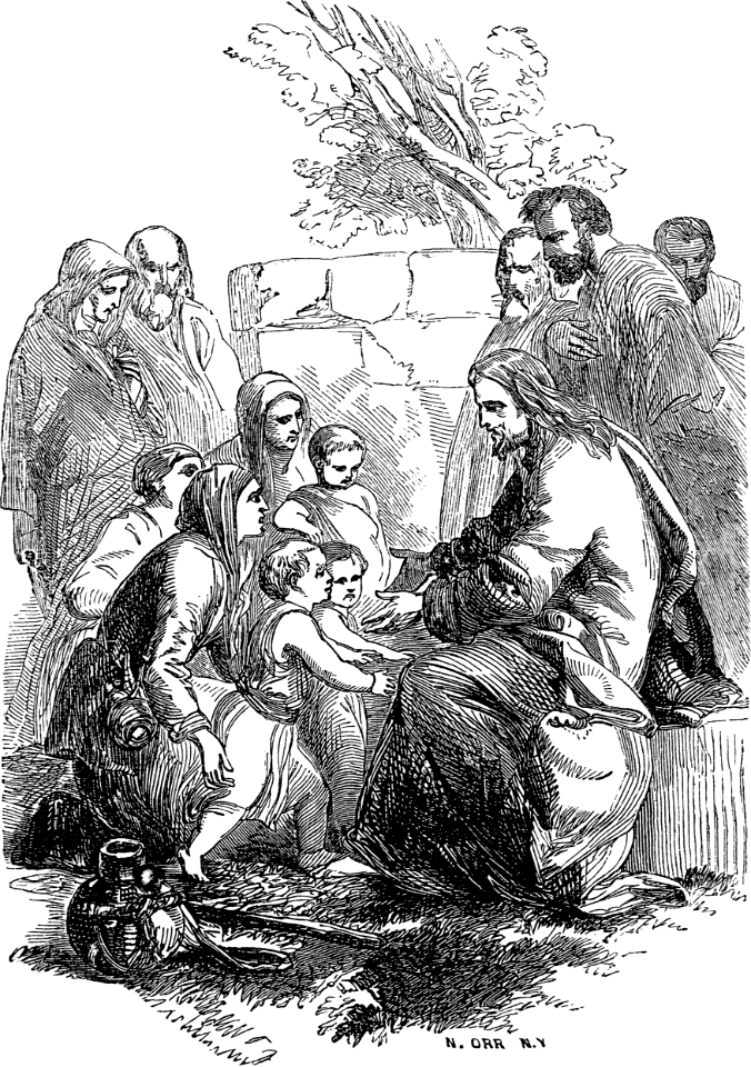 03 Christ blessing Little Children