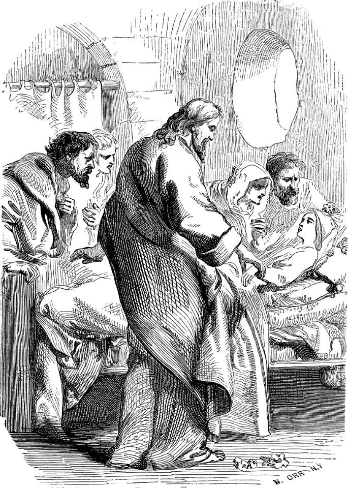 02 Jesus raises the Daughter of Jairus from the dead
