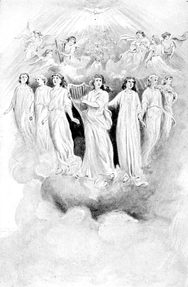 05 Revelation 07 The Great Multitude in White Robes praising God