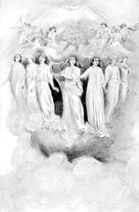 05 Revelation 07 The Great Multitude in White Robes praising God