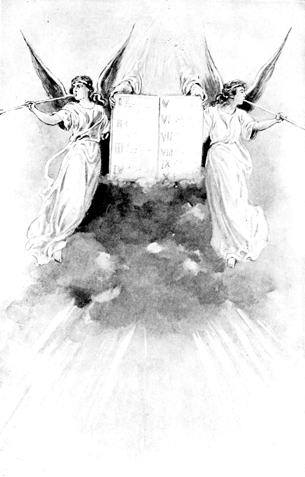 08 Psalm 50 v06 The Heavens declare Gods righteousness - Commandments appear in the Sky