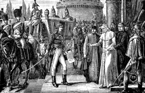 18 Pope Pius VI taken prisoner in 1798