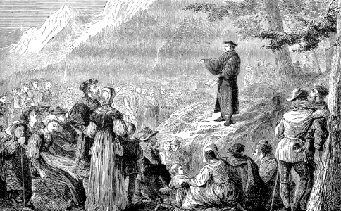 13 Swiss Reformers preaching in the Fields