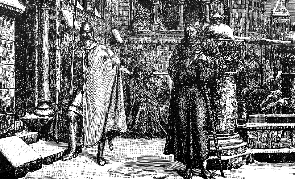 06 The Penance of Henry IV at Canossa