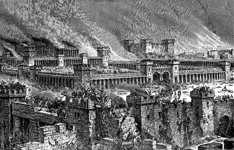 02 The Romans attack Jerusalmen and set the Temple on Fire