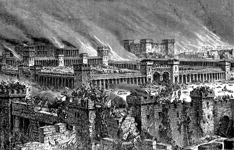 02 The Romans attack Jerusalmen and set the Temple on Fire