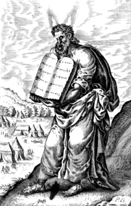 01 Moses with the Ten Commandment Law