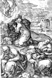 21 The Apostles sleep while Jesus agonizes